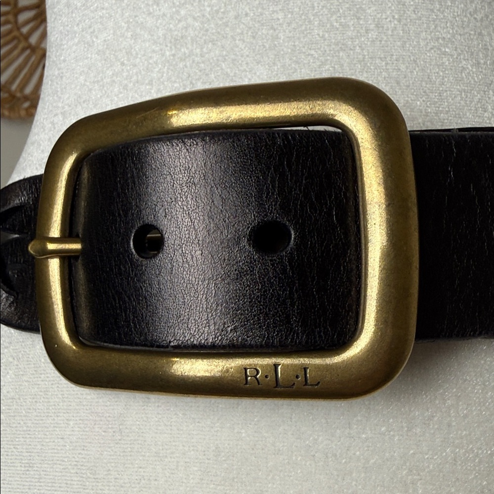 Women’s R.L.L. Leather Belt - Picture 10 of 16